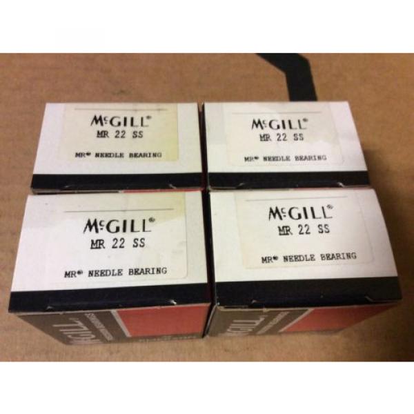 4-McGILL bearings#MR 22 SS ,Free shipping lower 48, 30 day warranty #1 image