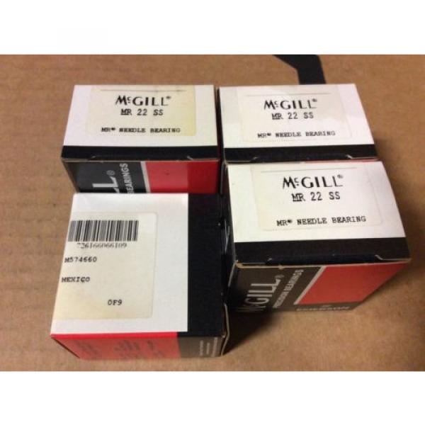 4-McGILL bearings#MR 22 SS ,Free shipping lower 48, 30 day warranty #2 image
