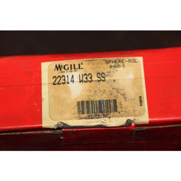 McGill Sphere-Rol Precision Bearing Spherical Large # 22314 W33-SS #2 image