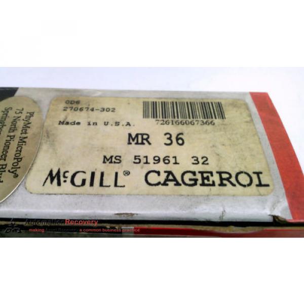 MCGILL MS 51961 32, CAGEROL NEEDLE ROLLER BEARING, 2-1/4&#034; BORE,  #222216 #3 image