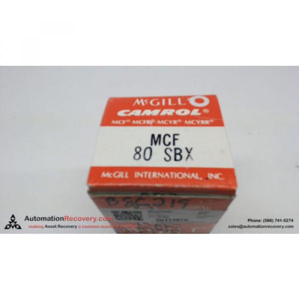 MCGILL MCF 80 SBX CAM FOLLOWER BEARING,  #113670 #3 image