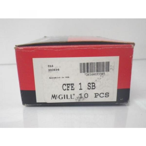 McGILL CFE 1 SB CFE1SB cam follower bearings SET OF 7 * IN BOX* #3 image