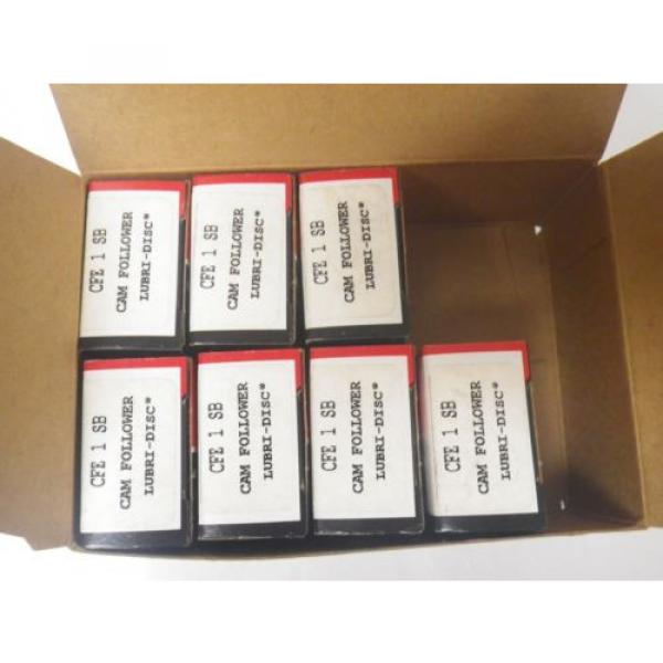 McGILL CFE 1 SB CFE1SB cam follower bearings SET OF 7 * IN BOX* #4 image