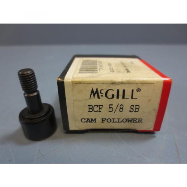1 Nib McGill BCF-5/8-SB Cam Follower Bearing RD .6250&#034; RW 0.438&#034; SD .2500&#034; New #1 image