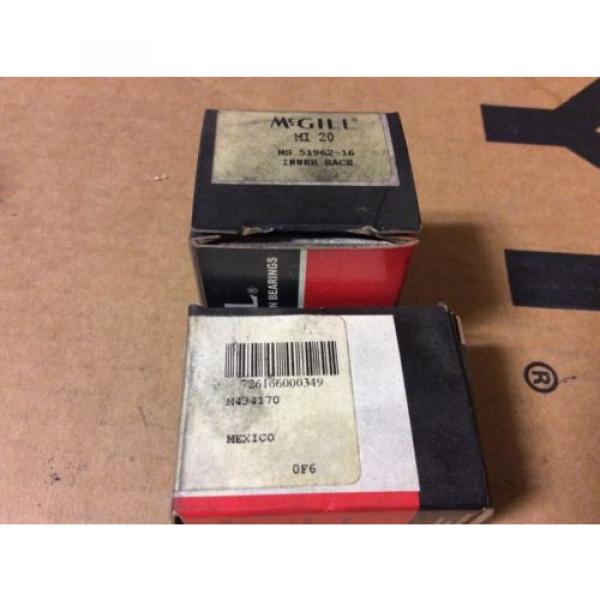 2-McGILL bearings#MI 20 ,Free shipping lower 48, 30 day warranty #2 image