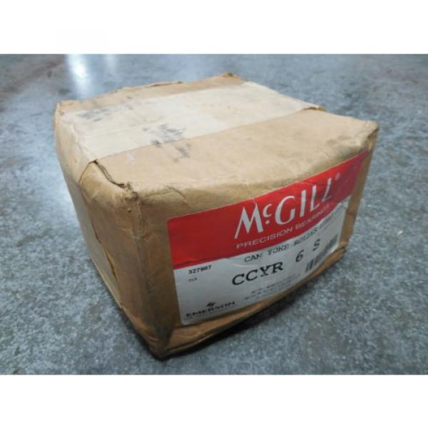 McGill CCYR-6-S Cam Yoke Roller Lubri-Disc Follower Bearing #1 image