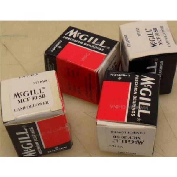 #137 &gt;LOT of 4&lt; McGill MCF-30-SB &gt; &lt; #1 image