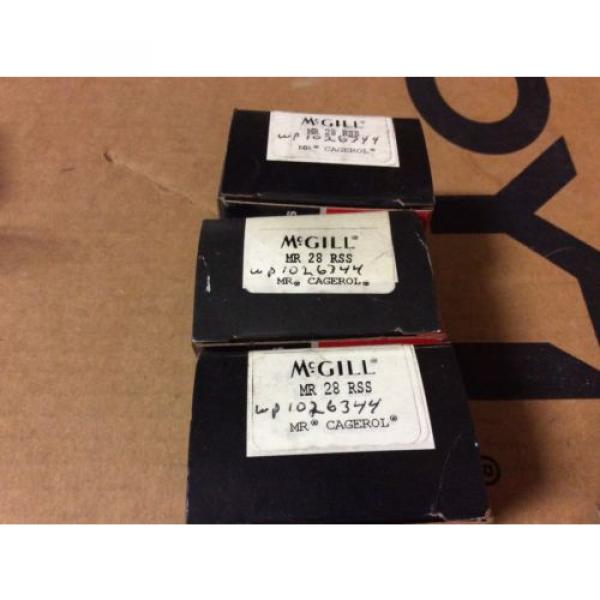 3-McGILL bearings#MR 28 RSS ,Free shipping lower 48, 30 day warranty #1 image