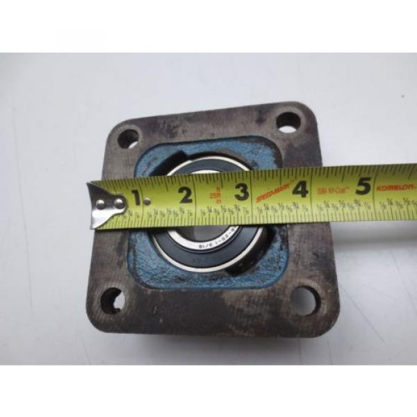 McGill MB-25-1 3/16 Ball Bearing (1-3/16&#034; ID) in F4-06 4 Bolt Flange Mount #5 image