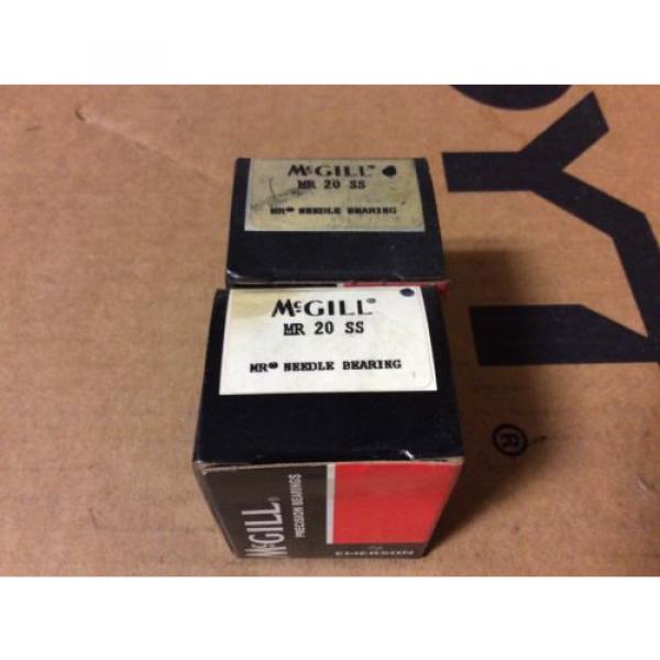 2-McGILL bearings#MR 20 SS ,Free shipping lower 48, 30 day warranty #1 image