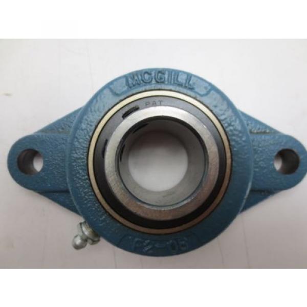 McGill MB-25-1 3/16 Ball Bearing (1-3/16&#034; ID) in F2-06 Mounted Flange #3 image