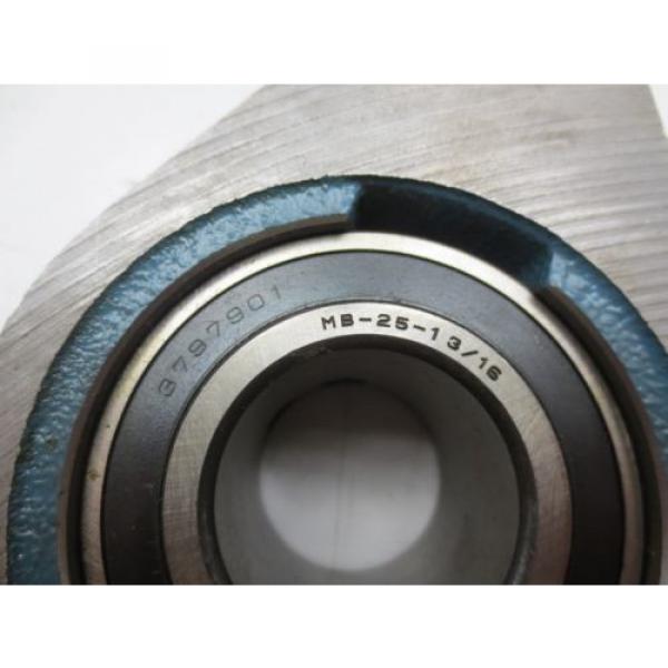 McGill MB-25-1 3/16 Ball Bearing (1-3/16&#034; ID) in F2-06 Mounted Flange #5 image