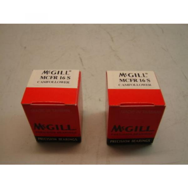 MCGILL MCFR 16 S CAMFOLLOWER PRECISION BEARINGS (LOTS OF 2) ** ** #1 image