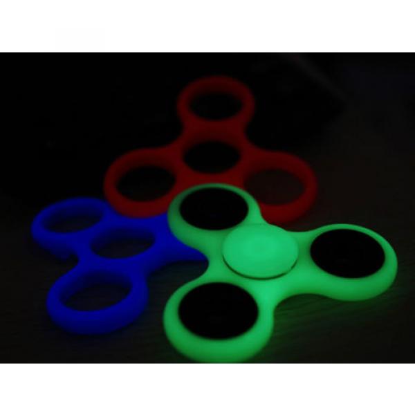3D EDC Hand Fidget Spinner Focus Toy ABS-MIX CERAMIC BALLS BEARINGS Kids Afults #3 image