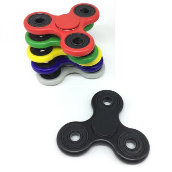 3D EDC Hand Fidget Spinner Focus Toy ABS-MIX CERAMIC BALLS BEARINGS Kids Afults #4 image