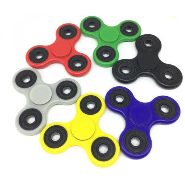 3D EDC Hand Fidget Spinner Focus Toy ABS-MIX CERAMIC BALLS BEARINGS Kids Afults #5 image