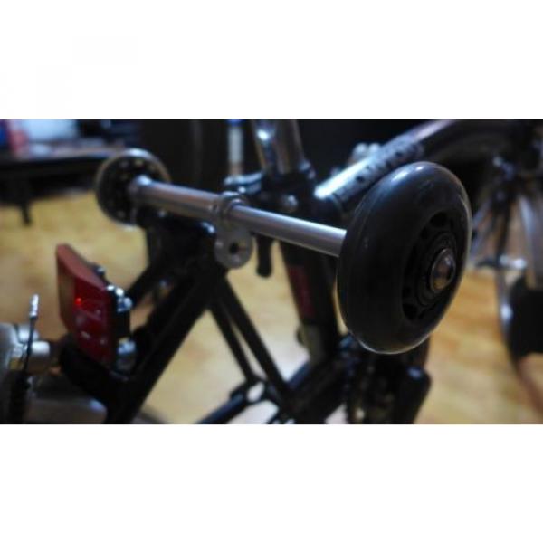 Brompton Large PU Easy Ezwheels Easy Wheels with BEARINGS (Multi-S) #5 image