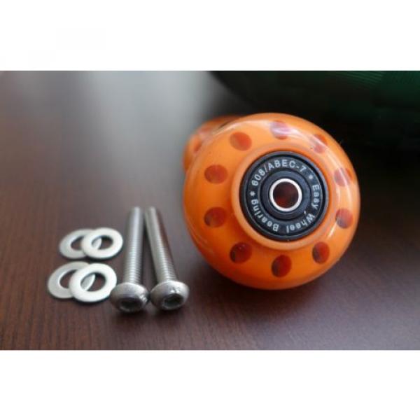 Brompton Eazy Ezwheels Colourful PU Easy Wheels with BEARINGS (Multi-S) #2 image