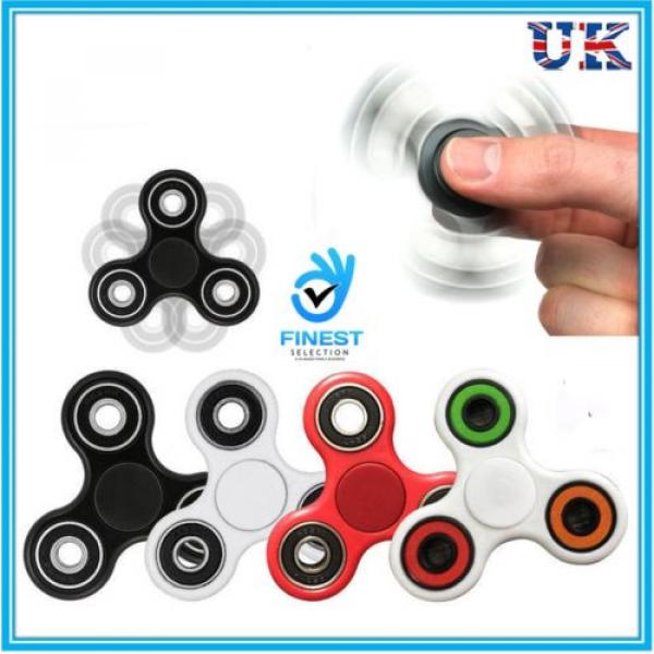 NEW FIDGET FINGER FOCUS SPIN SPINNER CERAMIC HYBRID STEEL EDC BEARING STRESS TOY #3 image