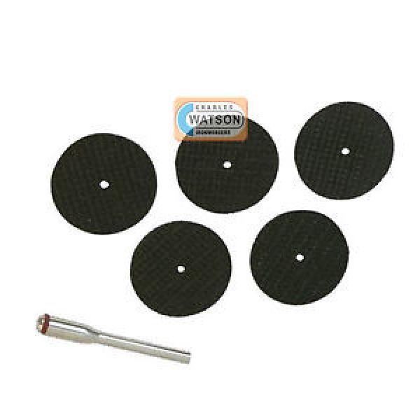 6 Piece Resin Cutting Disc Set Kit Dremel Compatible Multi Tool Accessories #1 image