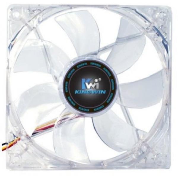 Kingwin 120 X 120 Mm Long Life Bearing Multi-Color LED Case Fan, CFMC-012LB #1 image