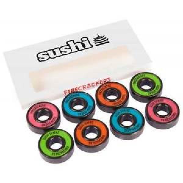 Sushi Firecracker Sevens Multi Abec 7 Skate Bearings - Skateboard Hardware #1 image