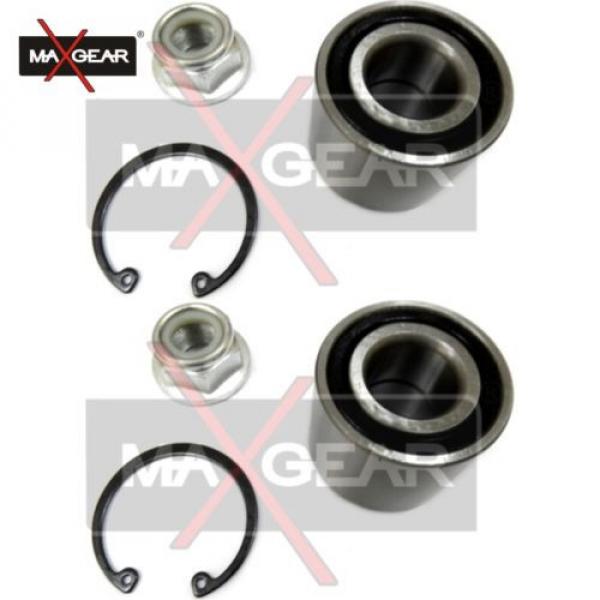 2x Radlagersatz 2 Radlager Sätze NISSAN RENAULT Hinterachse 2527/MG 33-0326 #1 image