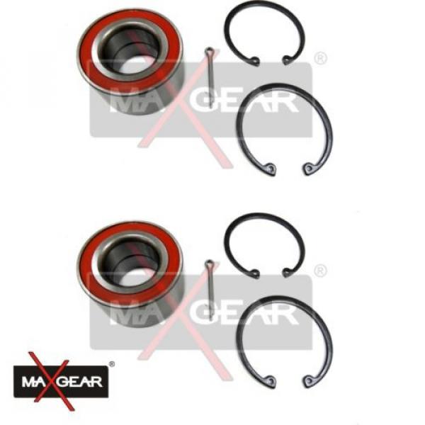 2x Radlagersatz 2 Radlagersätze MAXGEAR Vorderachse 2339/MG 33-0262 #1 image