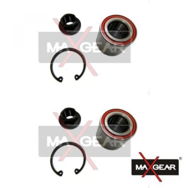 2x Radlagersatz 2 Radlagersätze MAXGEAR Hinterachse 2337/MG 33-0284 #1 image