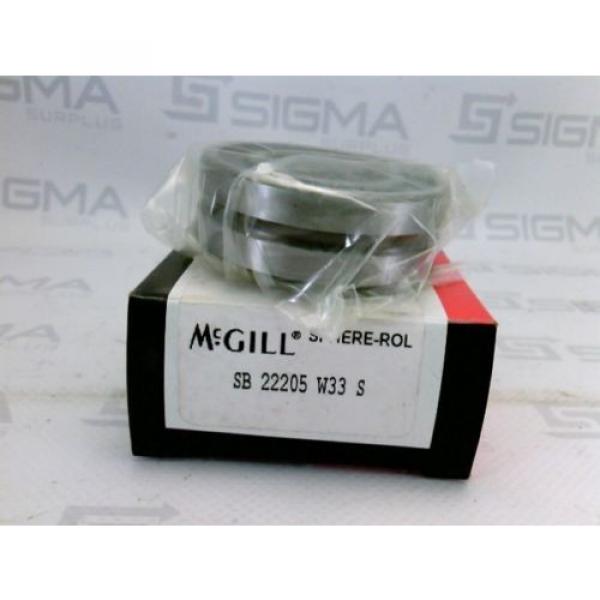 McGill SB 22205 W33 S Spherical Ball Bearing New #1 image