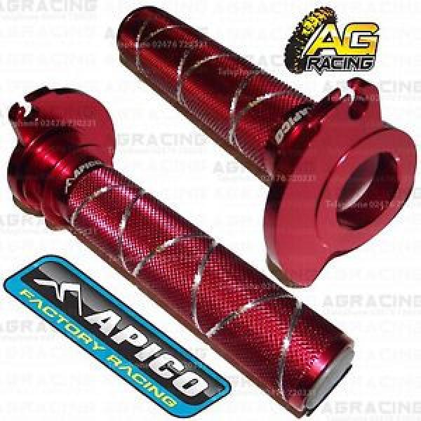 Apico Red Aluminium Alloy Throttle Tube With Bearing For Honda CR 125 1999 99 #1 image