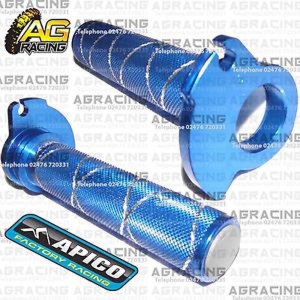 Apico Blue Alloy Throttle Tube With Bearing For Yamaha YZ 125 2010 MotoX Enduro #1 image