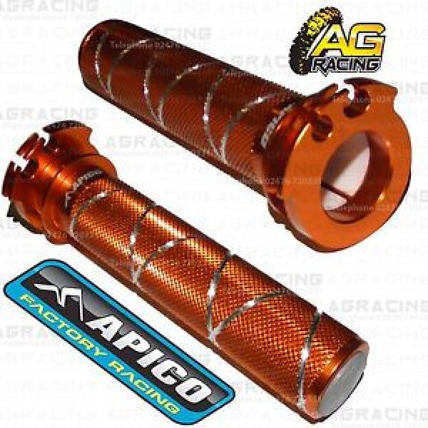 Apico Orange Alloy Throttle Tube With Bearing For KTM SX 525 2004 Motox Enduro #1 image