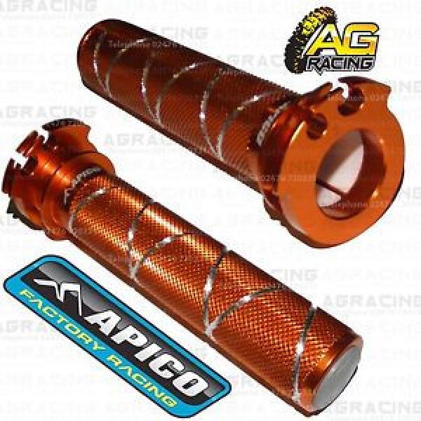 Apico Orange Alloy Throttle Tube With Bearing For KTM MXC 400 2001 MX Enduro #1 image