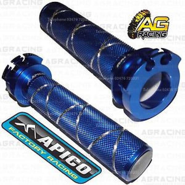 Apico Blue Alloy Throttle Tube With Bearing For Yamaha WRF 400 2000 Motocross #1 image
