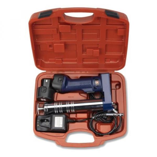 Cordless Rechargeable Grease Gun | 2 x 12V Battery Automotive Mechanics Tool #1 image