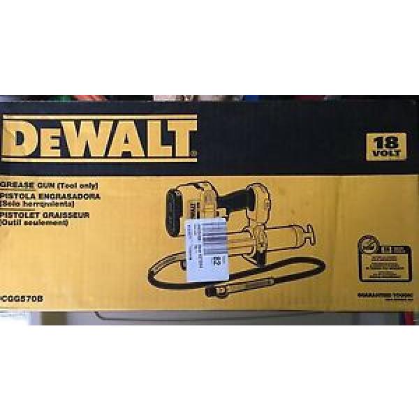 DeWALT DCGG570B Cordless Grease Gun 18V Tool Only #1 image