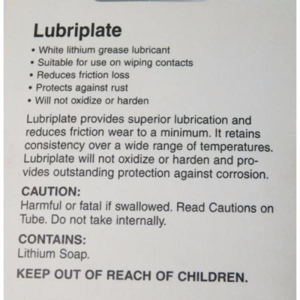 LUBRIPLATE / WHITE TITANIUM GREASE /1 3/4 FL OZ TUBE / 1 PIECE (qzty) #3 image