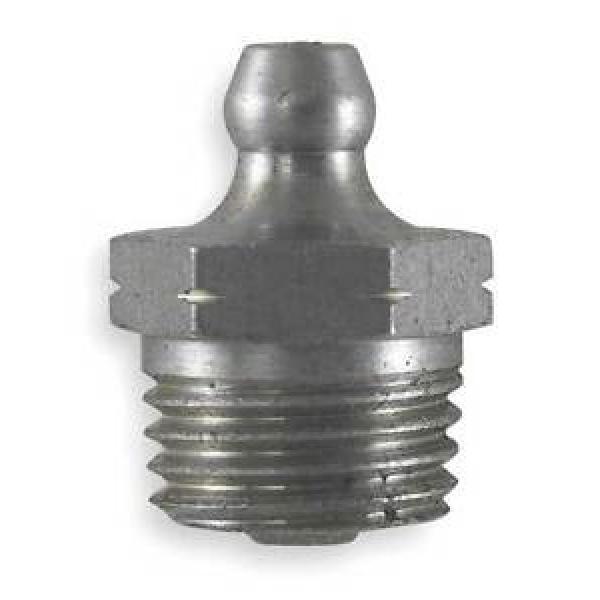 KINGFISHER 2PA89 Grease Fitting, Str, 1/4-18, PK10 #1 image