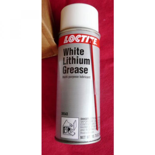 Six cans of Loctite 30543 White Lithium Grease (Each can is 10.75 Oz/304 grams) #1 image