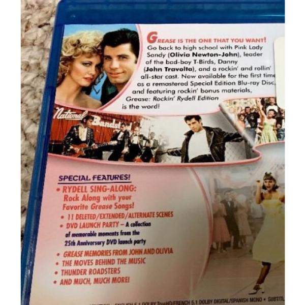 Grease [2013 Blu-ray Disc] Rockin&#039; Rydell Edition, Travolta, Newton-John #3 image