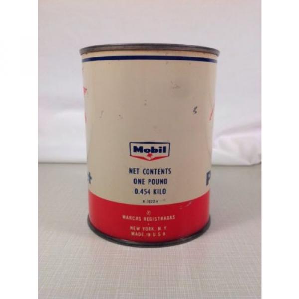 Mobil Oil 1lb Tin Can Red Horse Industrial Grease Unused #2 image