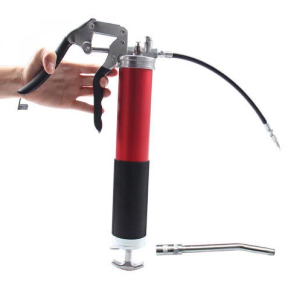 Hot  Heavy Duty Grease Gun Anodized Pistol Grip 4,500 PSI with Flex Hose #2 image