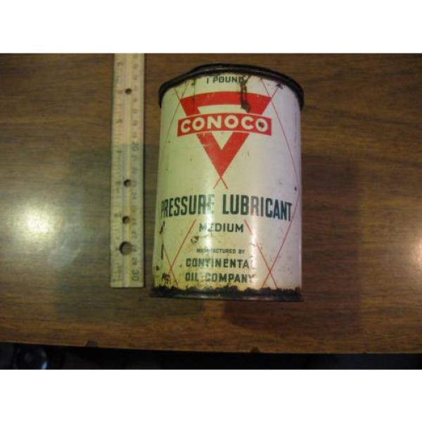 Vintage Conoco Pumplube 1lb Grease Can, #1 image