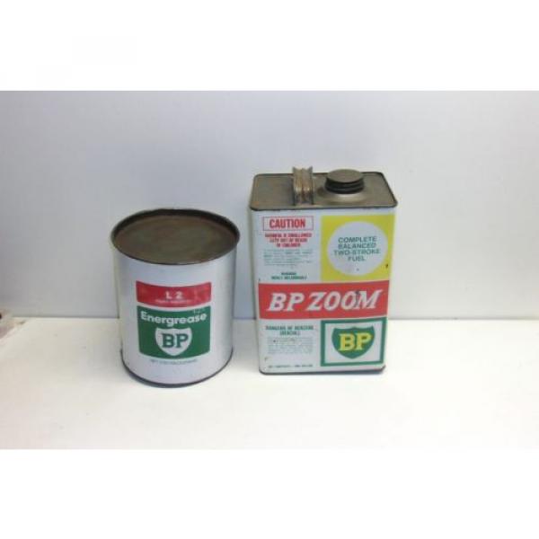 BP 1 GALLON OIL TIN &amp; 5LB GREASE TIN , LQQK #1 image