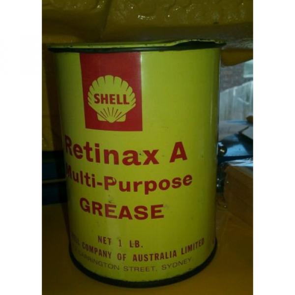 Shell 1 lb grease tin #1 image
