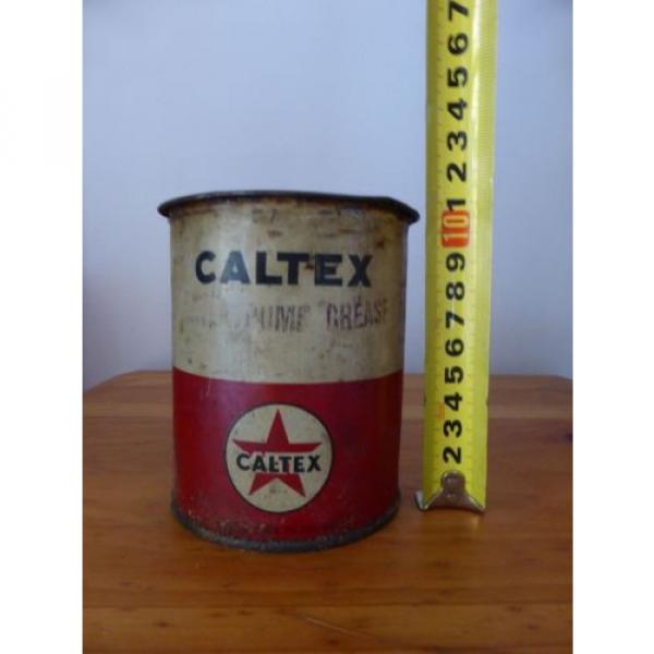 Vintage Caltex 1lb tin of Water Pump Grease #3 image