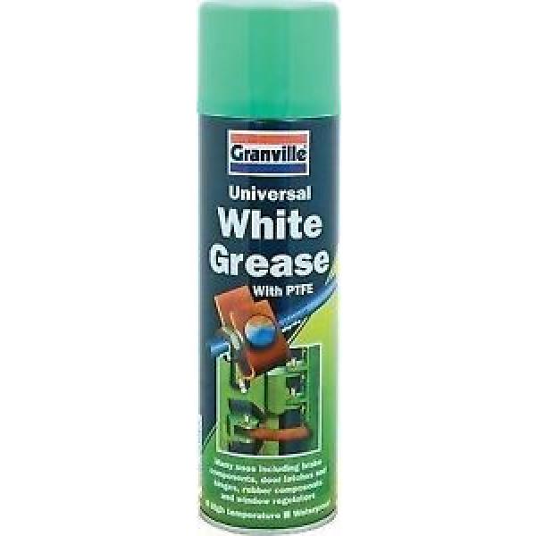 GRANVILLE WHITE GREASE WITH PTFE Large 500ml AEROSOL SALES ON OFFERS #1 image