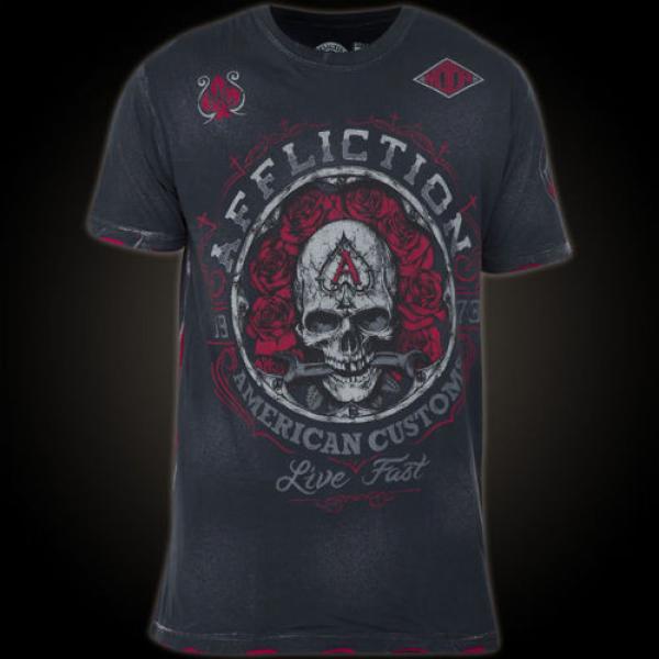 Affliction T-Shirt Rest in Grease Schwarz #2 image