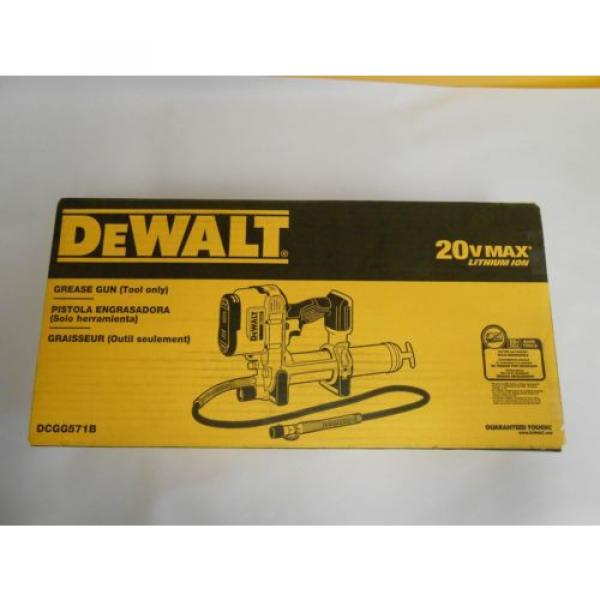 DeWalt DCGG571B 20V MAX Lithium Ion Grease Gun (Bare Tool) #2 image
